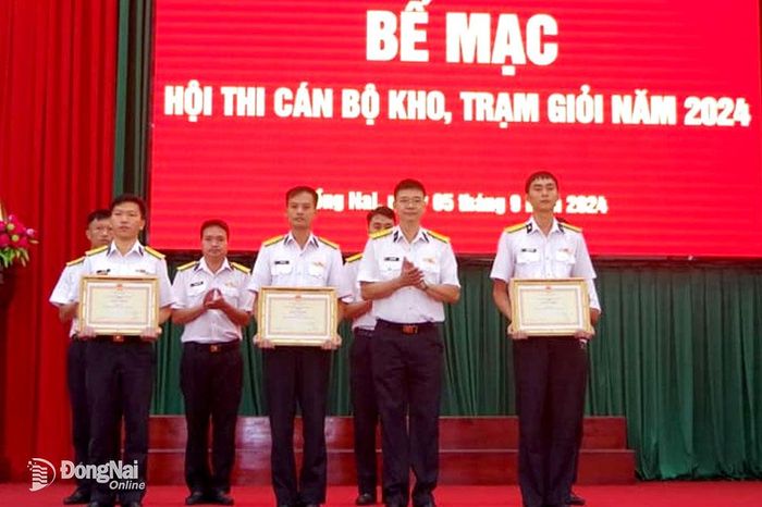 Hoàn thành Hội thi Cán bộ kho, trạm giỏi năm 2024 1 0f90904cdb03325d6b12