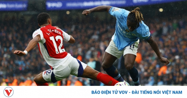 Kết quả vòng 5 Ngoại hạng Anh rạng sáng 23/9: 10 người Arsenal "rơi điểm" tiếc nuối trước Man City 1 2024 09 22t165915z 1360776508 up1ek9m1b6p76 rtrmadp 3 soccer england mci ars report jpg