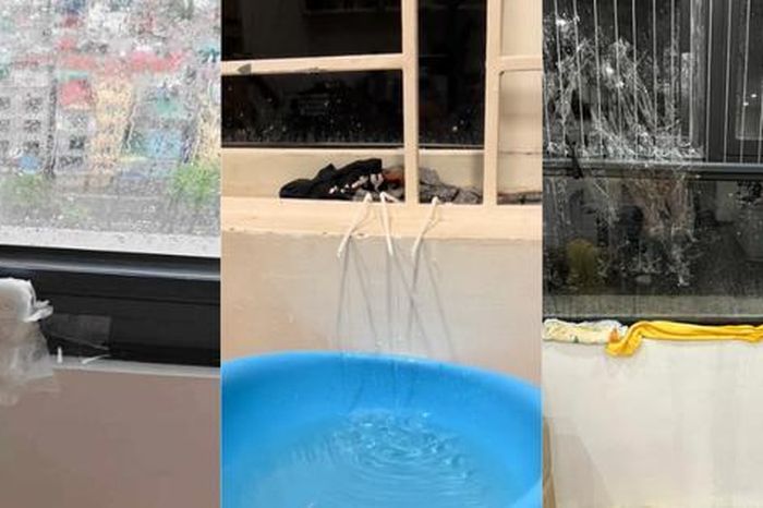 Netizen chia sẻ bí kíp chống nước tràn từ cửa sổ: Buồn cười nhưng cực hiệu quả 1 7ed3437d0732ee6cb723