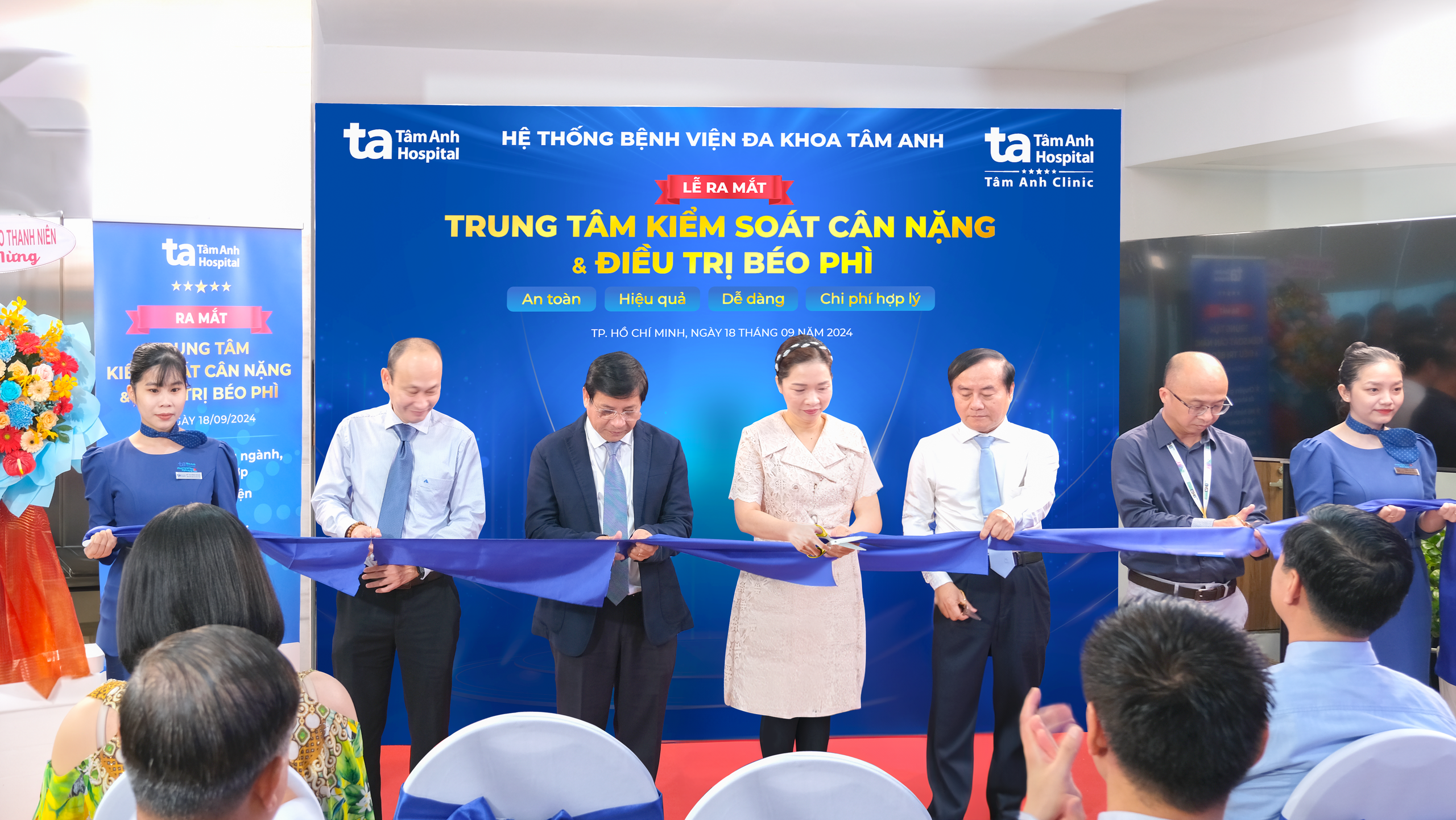 Lễ ra mắt Trung tâm Kiểm soát cân nặng và Điều trị béo phì, hệ thống Bệnh viện Đa khoa Tâm Anh Lễ ra mắt Trung tâm Kiểm soát cân nặng và Điều trị béo phì, hệ thống Bệnh viện Đa khoa Tâm Anh