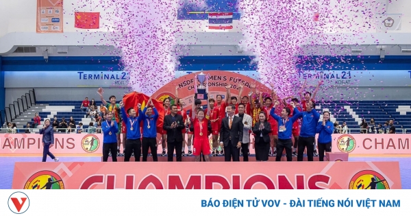 ĐT futsal nữ Việt Nam giành ngôi vô địch trên đất Thái 1 futsal nu viet nam 0