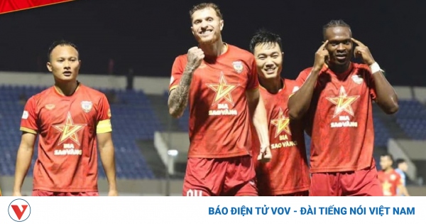 Video Đà Nẵng 1-3 Hà Tĩnh: Hat-trick đầu tiên, 6 điểm trọn vẹn 1 ht1