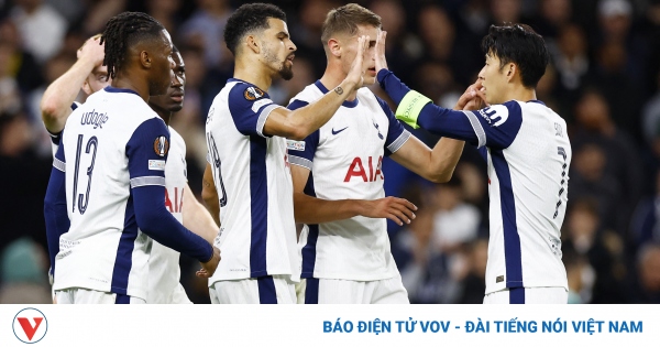 10 chọi 11, Tottenham vẫn thắng đậm ở Europa League 2024/2025 1 ket qua europa league 3