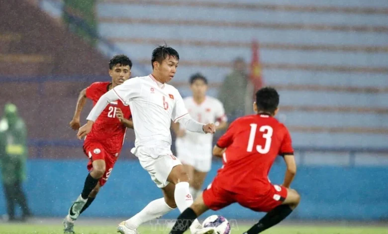 U17 Việt Nam nguy cơ vào bảng tử thần giải châu Á 1 230244 vong loai u17 chau a 2025 u17 viet nam hoa u17 yemen 1 1