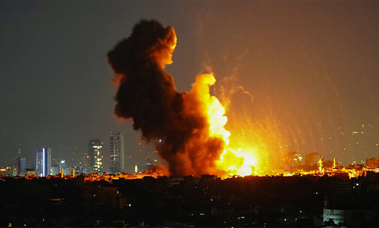 Israel dồn dập không kích ngoại ô Beirut 1 5563187178137268508a lebanon 1 7306 9697 1729734285