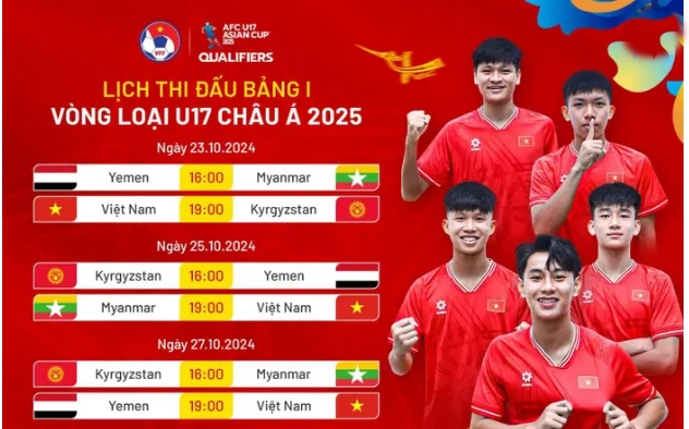 U17 Việt Nam quyết giành vé dự giải châu Á 1 6355 7967