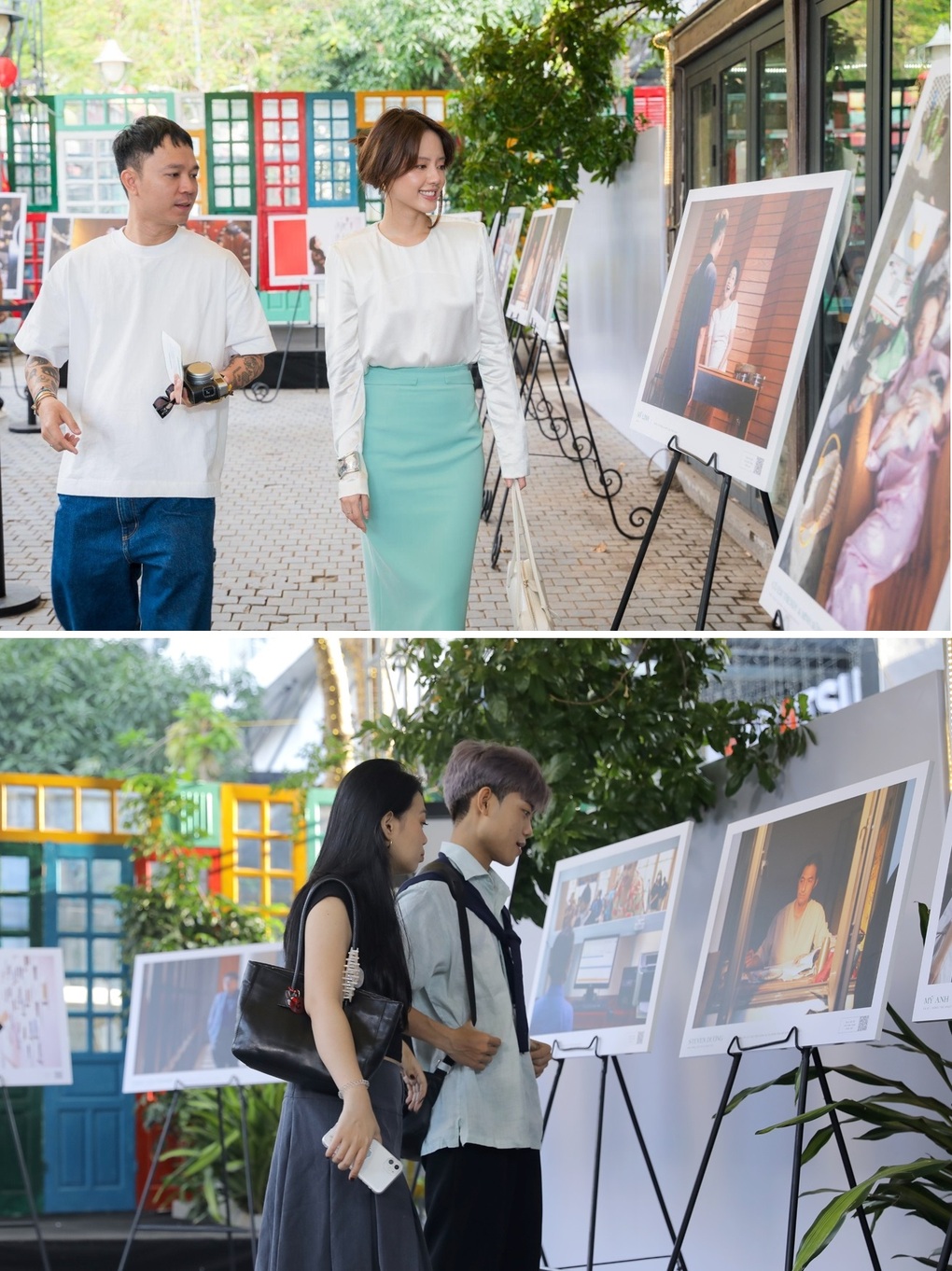 Đông đảo khách mời và người nổi tiếng tham quan triển lãm tại hai đầu cầu TPHCM và thủ đô Hà Nội Đông đảo khách mời và người nổi tiếng tham quan triển lãm tại hai đầu cầu TPHCM và thủ đô Hà Nội