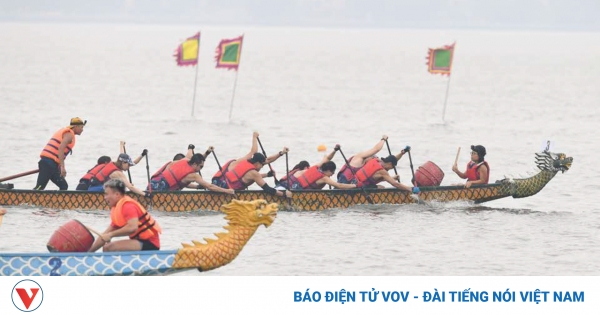 Giải Bơi chải Thuyền rồng Hà Nội mở rộng 2024 thu hút 48 đội tham dự 1 dua thuyen ava