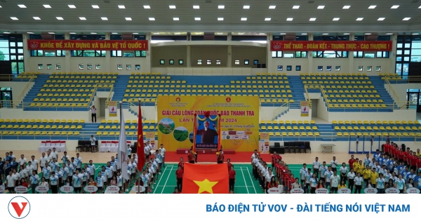 Khai mạc Giải Cầu lông toàn quốc Báo Thanh tra lần thứ XIX 1 giai cau long bao thanh tra 3