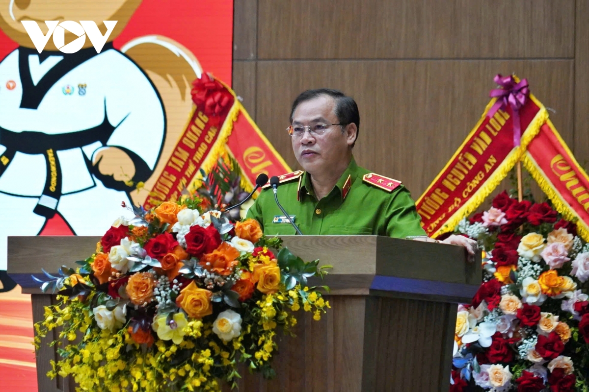44 doan canh sat quoc te tham du giai taekwondo canh sat chau A mo rong nam 2024 hinh anh 4