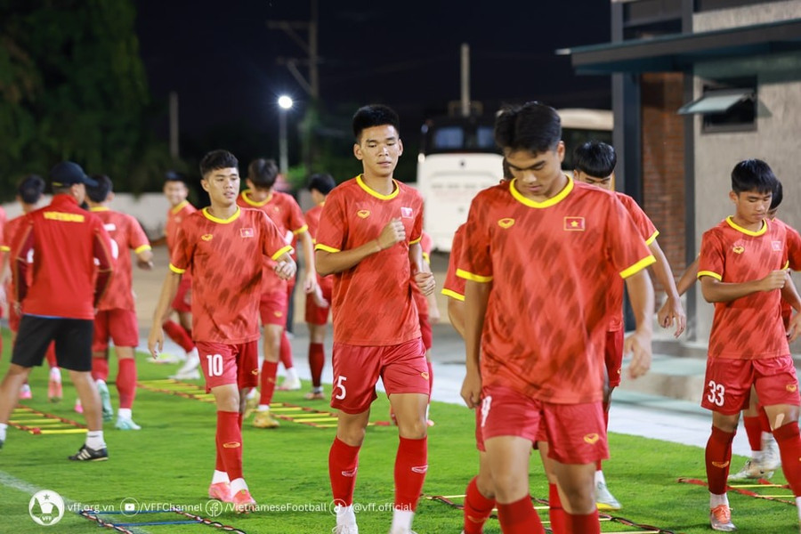 U17 Việt Nam tích cực chuẩn bị cho vòng loại U17 châu Á.