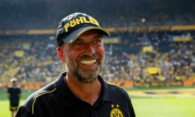 Bất ngờ công việc của HLV Klopp sau khi rời Liverpool 1 juergen klopp prior farewell mat 8004 8284