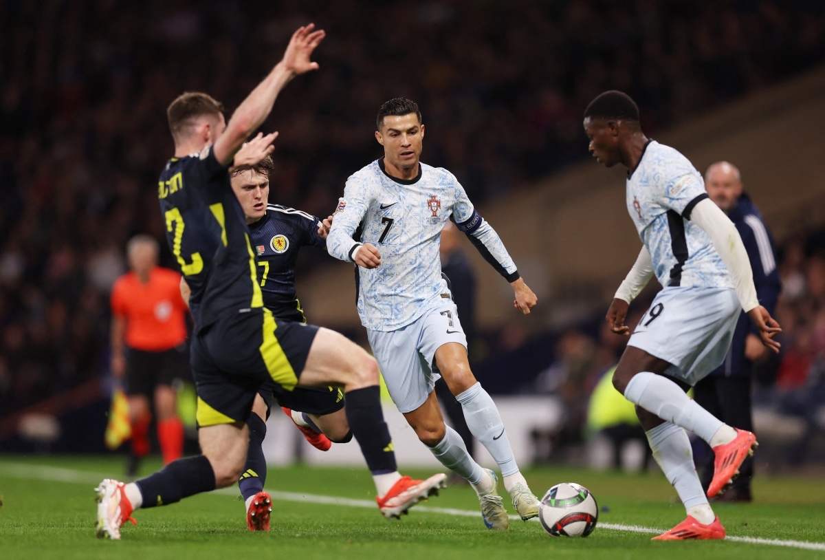 ket qua nations league 24 25 tay ban nha thang dam, bo Dao nha gay that vong hinh anh 1