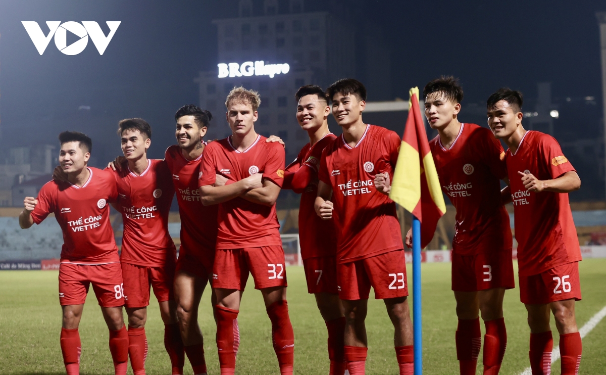 ket qua vong 5 v-league 2024 2025 the cong viettel ha guc binh duong hinh anh 1