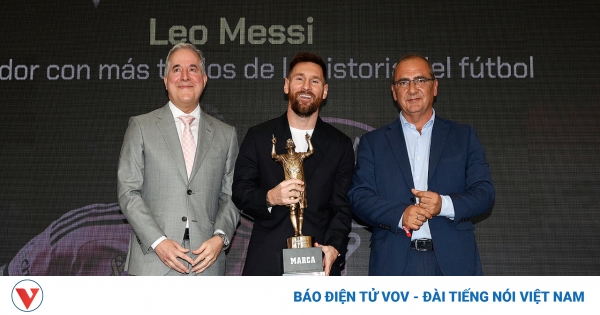 Vượt qua Ronaldo, Messi nhận giải thưởng “cầu thủ thành công nhất lịch sử” 1 lionel messi 2