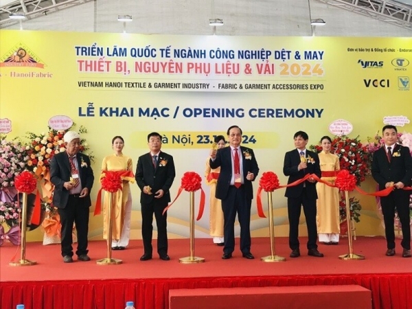 Khai mạc triển lãm quốc tế ngành công nghiệp dệt may năm 2024 1 trien lam det may dnktx3 at 1729654545 120241023132029