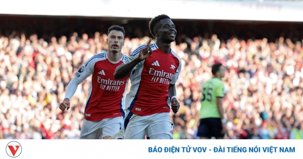 Saka rực sáng, Arsenal thắng Southampton theo cách không tưởng 1 truc tiep arsenal vs southampton 0909