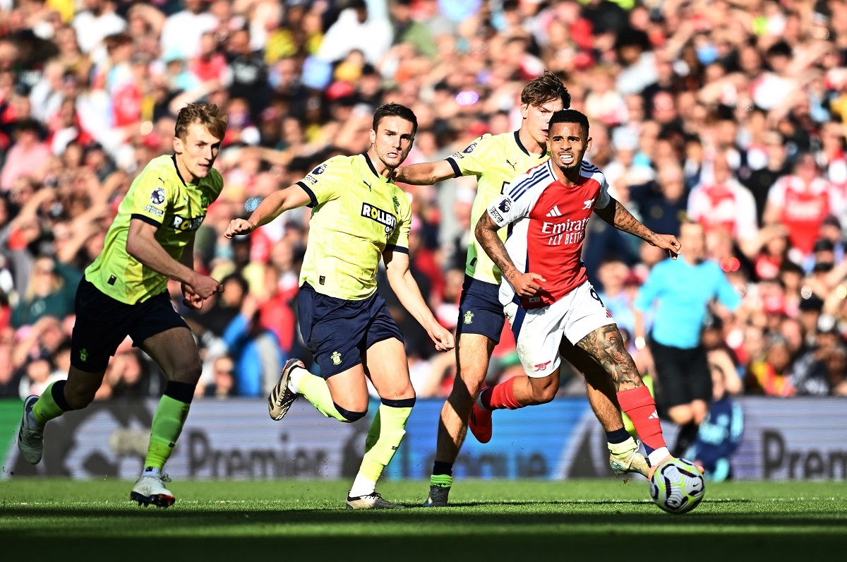 saka rực sáng, arsenal thắng southampton theo cách không tưởng hình ảnh 31 saka ruc sang, arsenal thang southampton theo cach khong tuong hinh anh 31