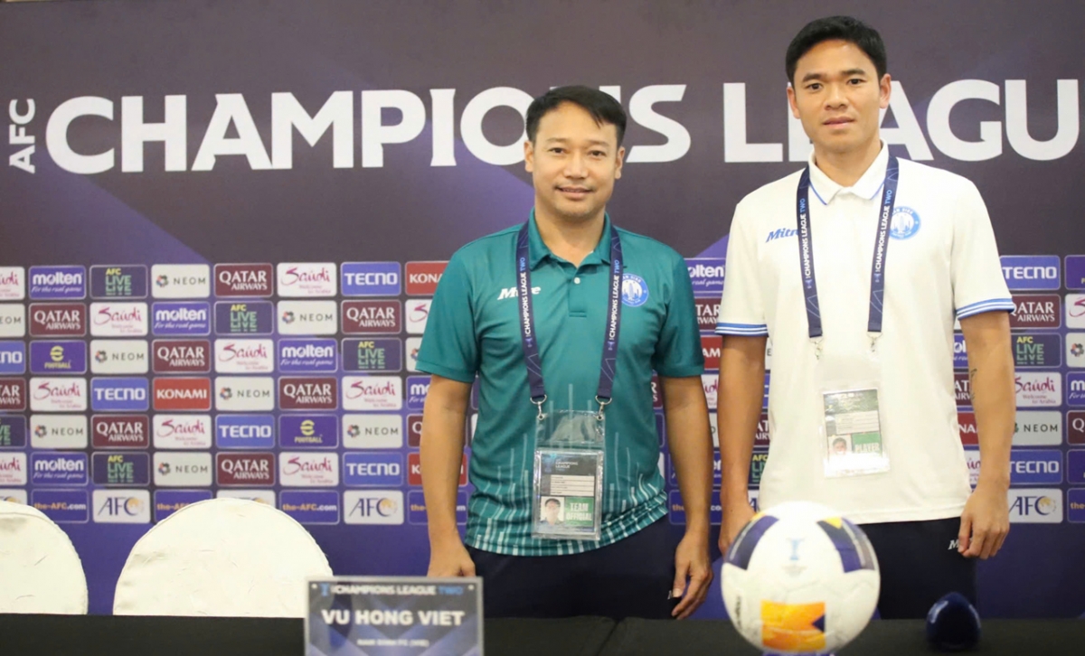 truc tiep tampines rovers 2-2 nam Dinh mpande dung manh ghi ban go hoa hinh anh 21