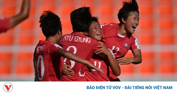 Đại diện bóng đá Triều Tiên giành vé vào tứ kết U17 World Cup nữ 2024 1 u17 nu trieu tien 0