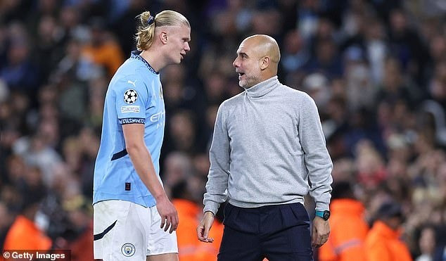 Erling Haaland đang đàm phán với Man City về một hợp đồng mới trị giá tới 500.000 bảng Anh mỗi tuần. haaland.jpg