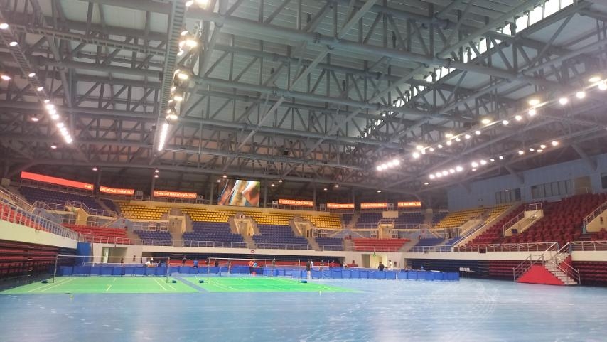 gap rut sua nha thi dau 5.000 cho cho giai taekwondo canh sat chau A mo rong hinh anh 1