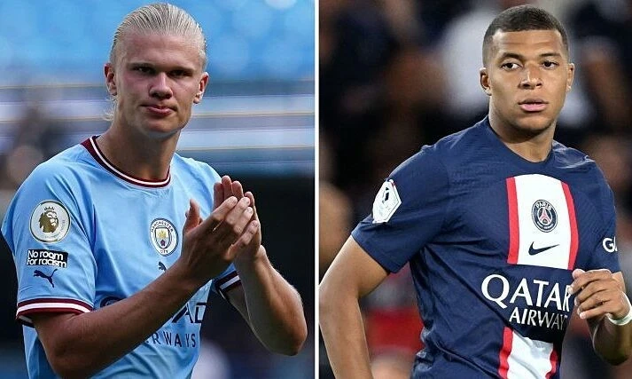 Real Madrid chi tiền 'khủng' chiêu mộ Haaland 1 mbappe va haaland 4663