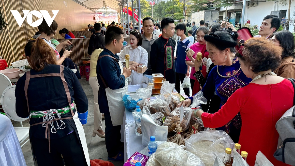 Dac sac hoi thi mon ngon mien non nuoc cao bang hinh anh 1