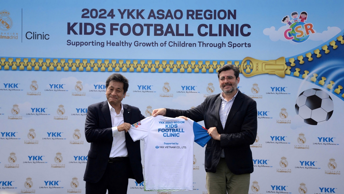 300 em nho mo coi o tp.hcm co trai nghiem tap luyen cung real madrid hinh anh 4