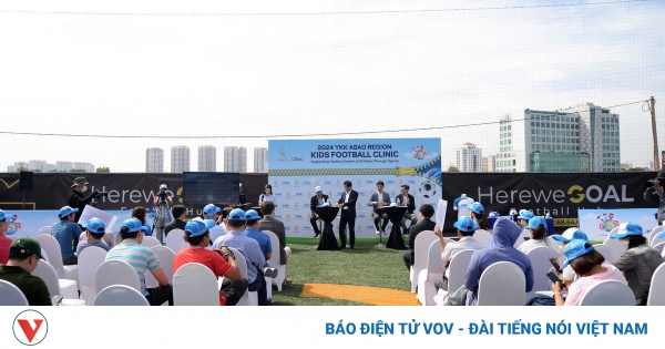 300 em nhỏ mồ côi ở TP.HCM có trải nghiệm tập luyện cùng Real Madrid 1 quang canh le gioi thieu ve khoa dao tao