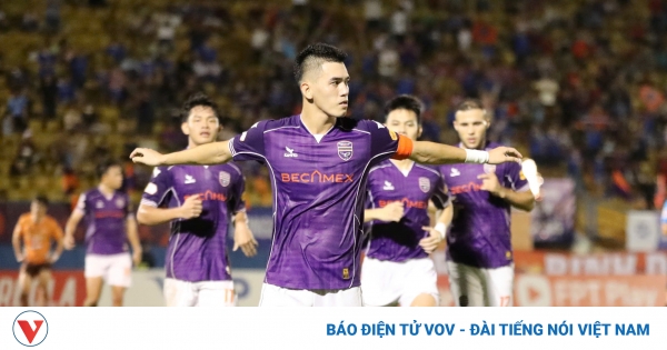 HLV Kim Sang Sik nhận tin vui từ trò cưng Tiến Linh 1 truc tiep binh duong vs hagl vong 6 v league 5