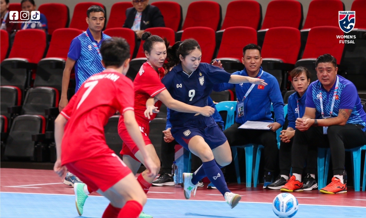thang thai lan, Dt futsal nu viet nam vo dich giai futsal nu Dong nam A 2024 hinh anh 18