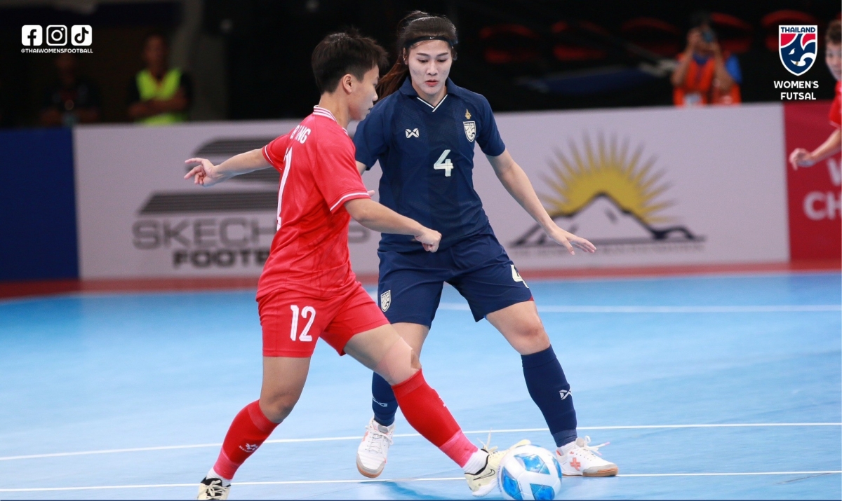 thang thai lan, Dt futsal nu viet nam vo dich giai futsal nu Dong nam A 2024 hinh anh 17