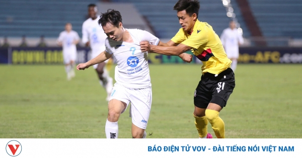 Đối thủ nào chờ CLB Nam Định ở vòng 1/8 Cúp C2 châu Á? 1 truc tiep nam dinh vs leeman 1 2