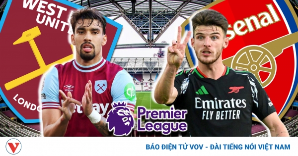 Trực tiếp West Ham vs Arsenal: Tiến đến ngôi nhì bảng Ngoại hạng Anh 1 west ham vs arsenal soi keo