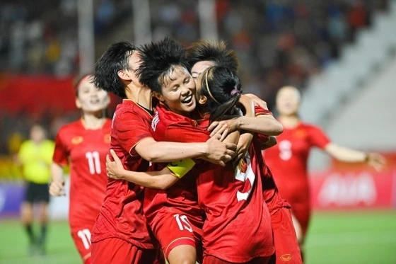 Tuyển nữ Việt Nam bỏ xa Thái Lan trên bảng xếp hạng FIFA 1 09 06 2023 doi tuyen nu viet nam len hang 32 the gioi d82ac6ab