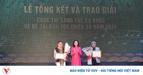 Trao giải cuộc thi sáng tác ca khúc về đề tài dân tộc thiểu số năm 2024 1 1000043818