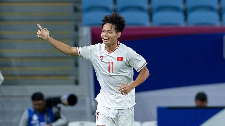 Bùi Vĩ Hào quyết 'xé' lưới tuyển Indonesia 1 afc u23 asian cup 2024 match 2