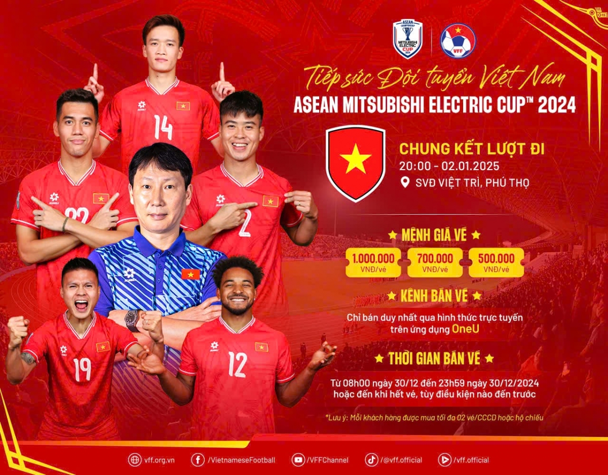 cach mua ve tran chung ket luot di asean cup 2024 tren svD viet tri hinh anh 1