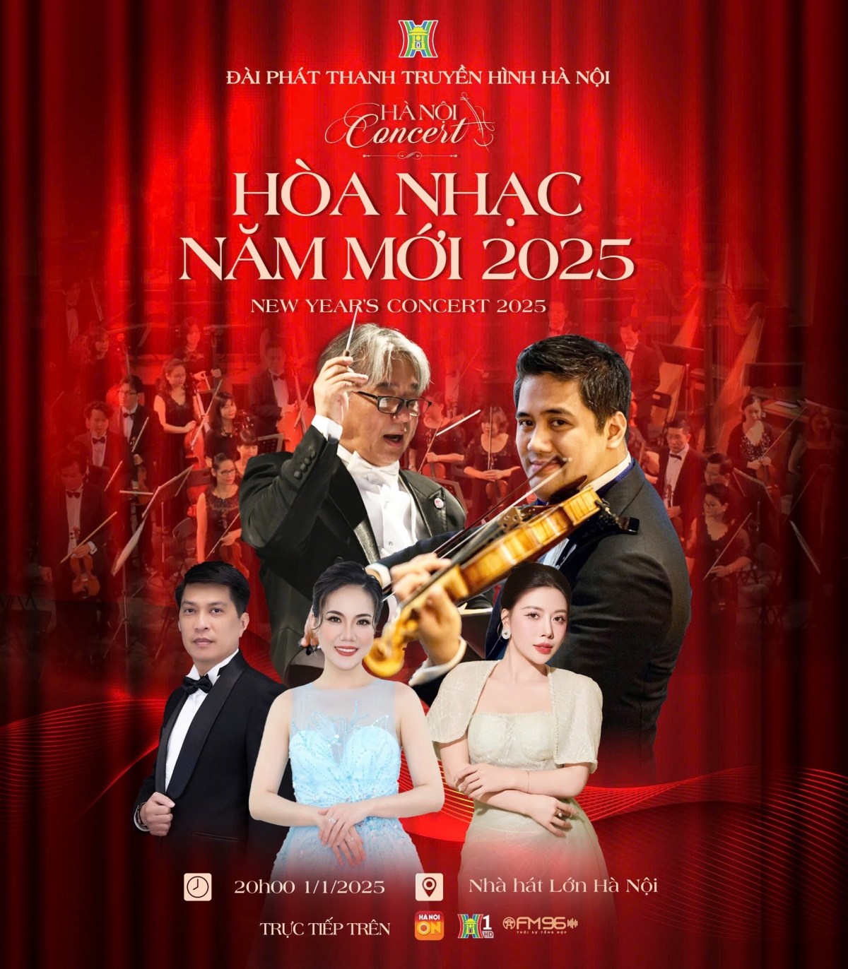 ha noi concert - hoa nhac nam moi 2025 loi chuc nam moi han hoan va hao hung hinh anh 1