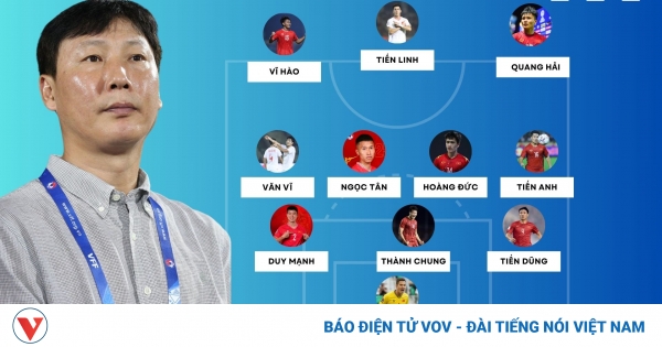 Đội hình công thủ toàn diện của ĐT Việt Nam trước ĐT Indonesia 1 kim sang sik 2