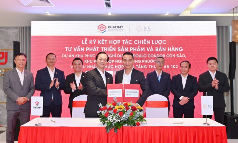 Phát Đạt ký hợp tác chiến lược, xúc tiến bán hàng 6 dự án trọng điểm 1 phat dat 1
