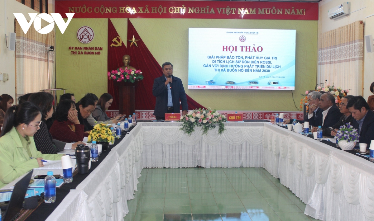 Dak lak dua di tich Don dien rossi thanh diem den du lich hinh anh 3