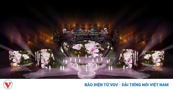 san khau chuong trinh nghe thuat voi chu de rang ro viet nam duoc thiet ke hien dai