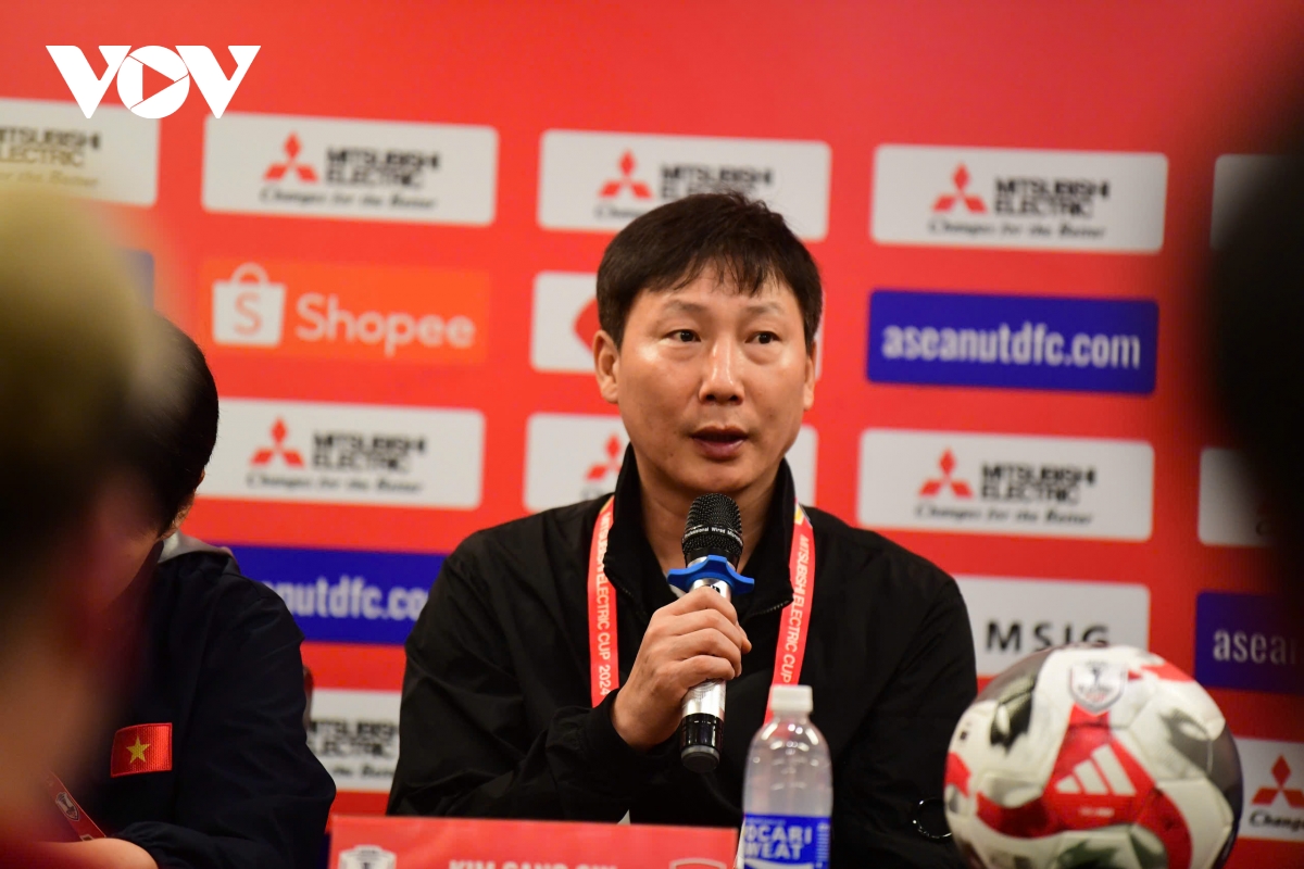 hlv kim sang sik noi gi khi Dt viet nam vao chung ket asean cup 2024 hinh anh 1