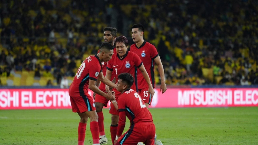Singapore giành vé vào bán kết với tư cách nhì bảng A sau trận hoà Malaysia 0-0 ở lượt cuối vòng bảng ASEAN Cup 2024 tối 20/12 sing.jpg
