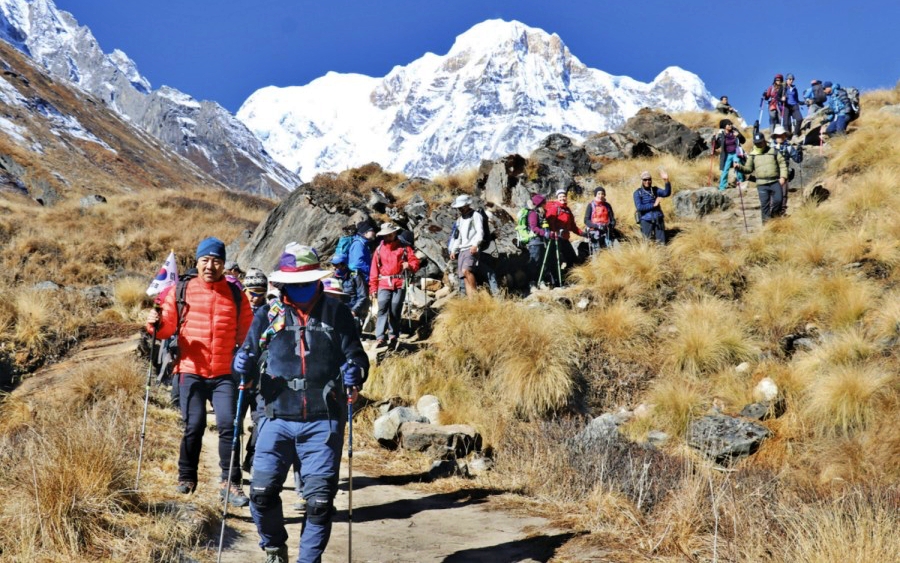 Khám phá "nóc nhà thế giới" Nepal dịp thấp điểm du lịch mùa đông - Ảnh 1.