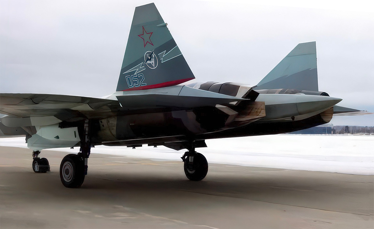 Tiêm kích Su-57 Nga lắp động cơ tăng khả năng tàng hình