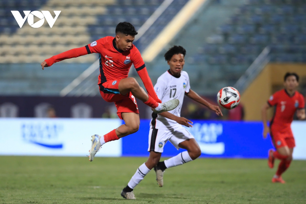 ket qua asean cup hom nay 14 12 singapore thang de timor leste hinh anh 1