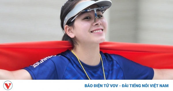 Gây ấn tượng tại Olympic, xạ thủ Trịnh Thu Vinh nhận thêm niềm vui 1 tr13thu vinh 2133